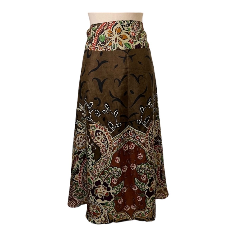 Coldwater Creek Silk Skirt. Lined and Ready For Fall! - Picture 2 of 4